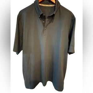 ⛳️💙Walter Hagen Deep Navy Polo Golf Shirt size L.  MINT!